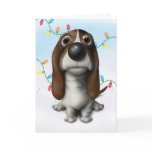 Basset Hound Christmas cards