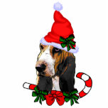 Basset Hound Christmas Gifts Ornament Photo Cutouts