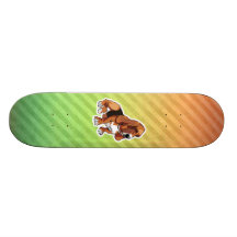 Basset Hound Custom Skate Board