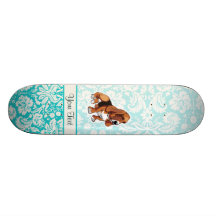 Basset Hound; Cute Skateboard Deck
