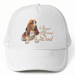 Basset Hound Dad Mesh Hats