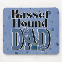 Basset Hound DAD Mousepad