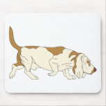 Basset Hound Dog mousepads