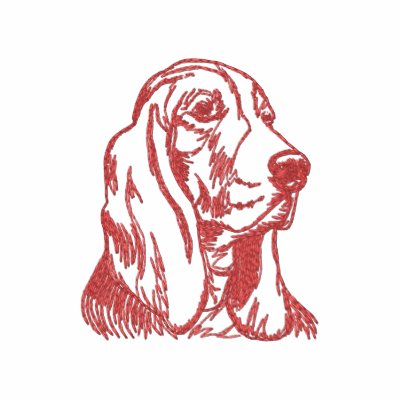 Basset Hound by ZazzleEmbroidery
