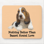 Basset Hound Fabulous Face Mousepad