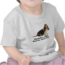 Basset Hound Fun Loving Toddler Unisex Shirt