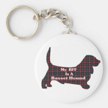 Basset Hound Gifts Key Chain
