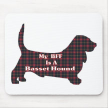 Basset Hound Gifts Mouse Pad