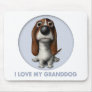 Basset Hound Granddog Mouse Pads