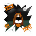Basset Hound Halloween t-shirts