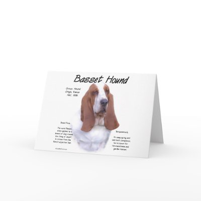 Basset Hound History Design by GreyWolfCreation