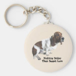 Basset Hound Keychain