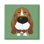 Basset Hound Magnet