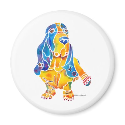 Basset Hound by Whimzicals