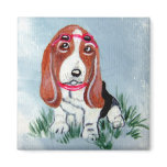 Basset Hound magnet