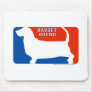 Basset Hound Major League Dog Mousepad