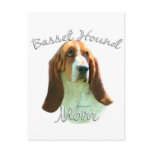 Basset Hound Mom 2 Postcards