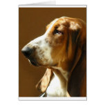 Basset Hound Photo Card