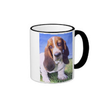Basset Hound Picture Mugs