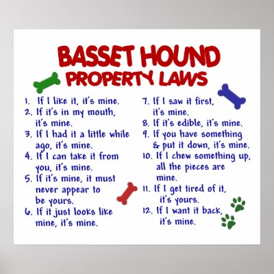 BASSET HOUND PL2 by poochloverstuff