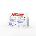 BASSET HOUND Property Laws 2