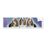 Basset Hound Puppies Bumper Stickers