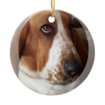 Basset Hound Puppy Ornament