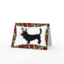 Basset Hound Reindeer Christmas Card