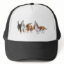 Basset Hound Trio Hat
