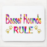 Basset Hounds Rule Mouse Mats