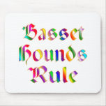 Basset Hounds Rule Mousepad