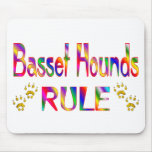 Basset Hounds Rule Mousepad
