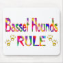 Basset Hounds Rule Mouse Mat