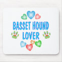 BASSET LOVER mousepads