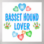BASSET LOVER POSTERS