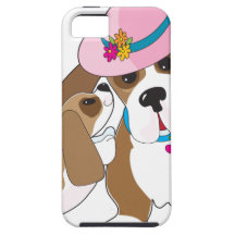 Basset Talk Mom iPhone 5 Case