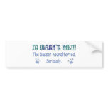 BassetHound Bumper Stickers