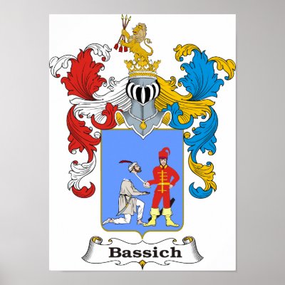 Bassich Family Hungarian Coat of Arms 10x15” Print by NemethArt