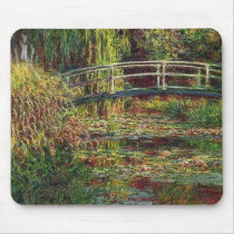 Bassin Aux Nympheas Harmonie Rose Monet Mouse Pad