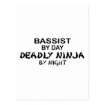 Bassist Deadly Ninja by Night Postcards