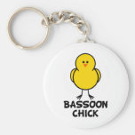 Bassoon Chick Keychain