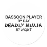 Bassoon Deadly Ninja by Night
