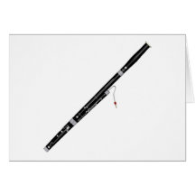 Bassoon Greeting Card
