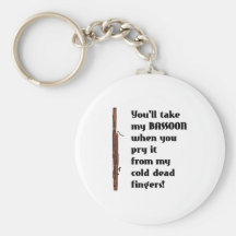 Bassoon Keychain