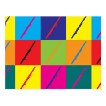 Bassoon Pop Art Postcard