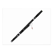 Bassoon Post Card