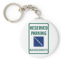 Bassoonists Parking Key Chain