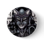 Bast Cat Goddess Egyptian buttons
