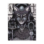 Bast Cat Goddess Egyptian Postcard