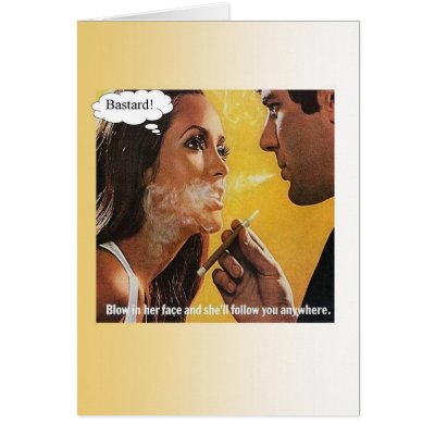 Bastard Birthday Card by RealityCards